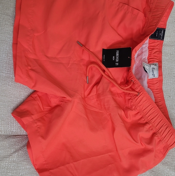 New Forever 21 Coral Board Swim Shorts (XL) - Picture 12 of 16